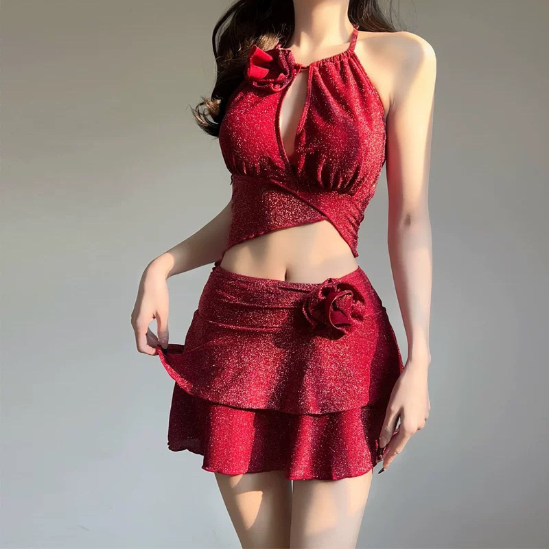 Swimwear - Nova Chegada: Conjunto de Biquíni de
