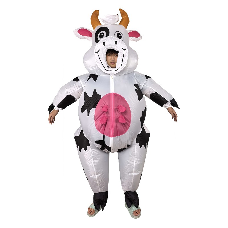 Dresses - Fantasia de vaca insuflável engraçada para