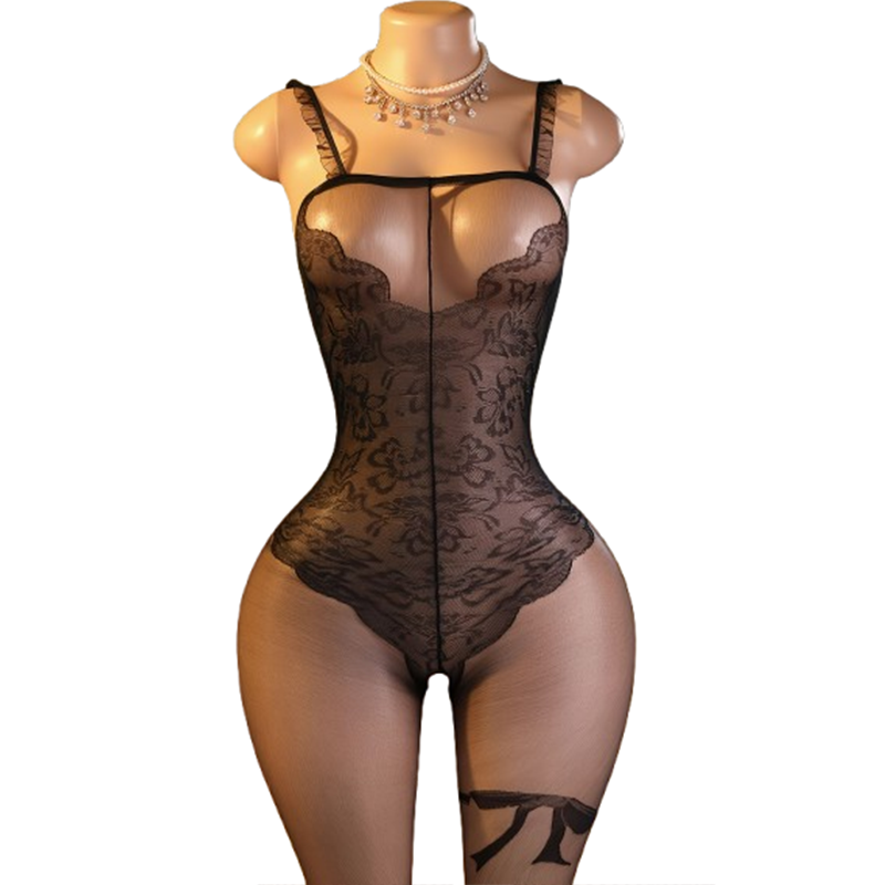 Lingerie - 1 x Sensual body de renda