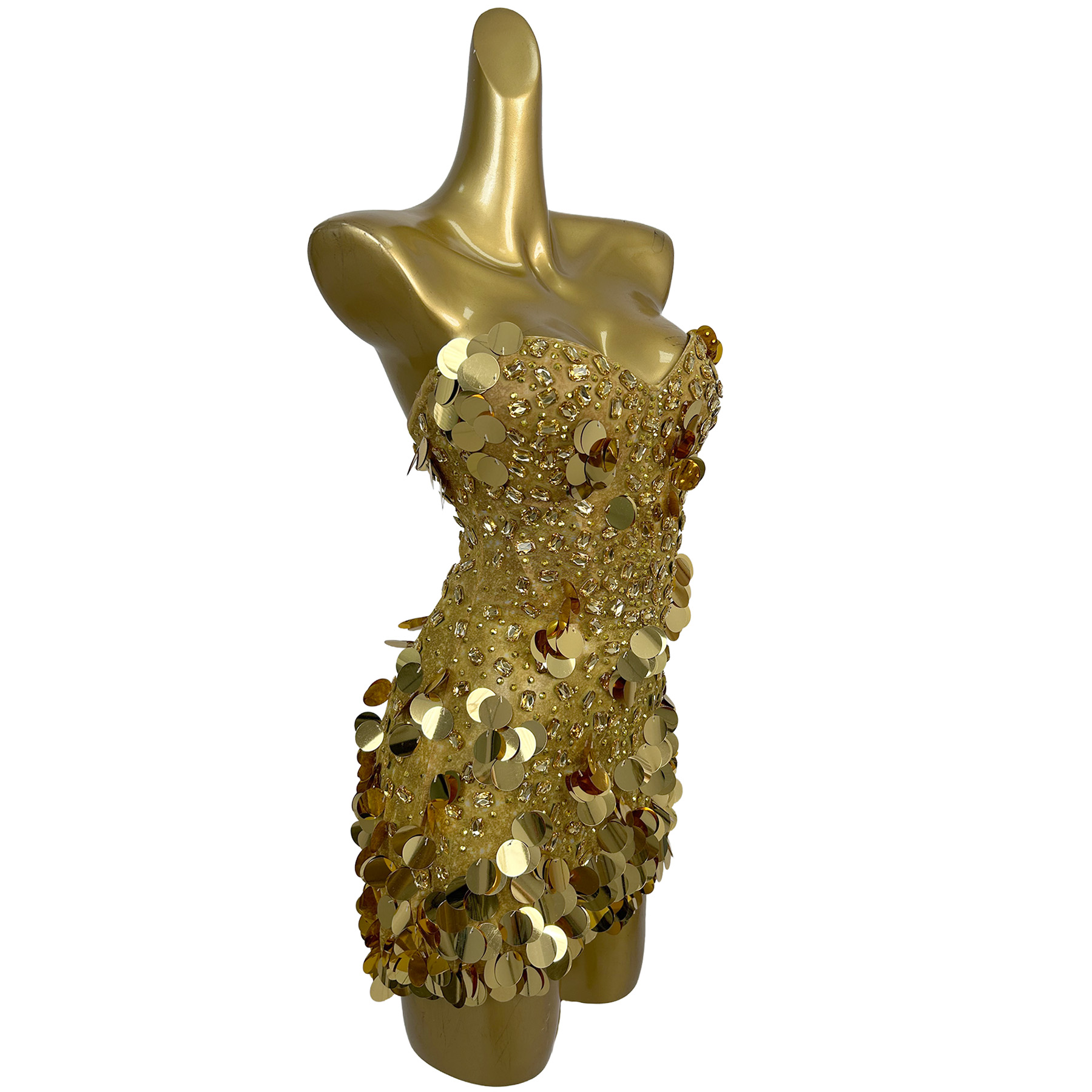 Vestido Mini Tomara que Caia c - Sparkly Rhinestone Club Party Dress avaliação e preço