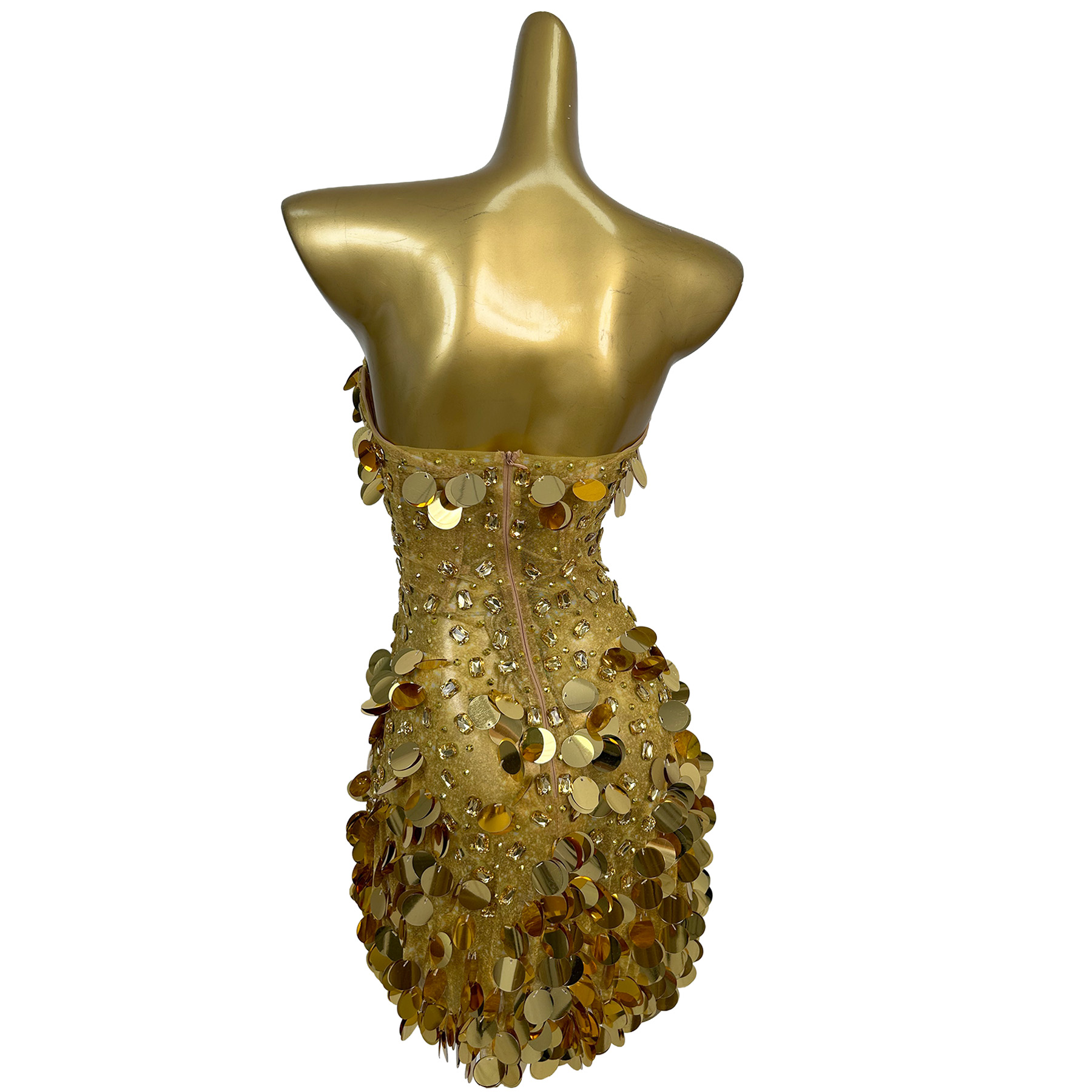 Vestido Mini Tomara que Caia c - Sparkly Rhinestone Club Party Dress avaliação e preço