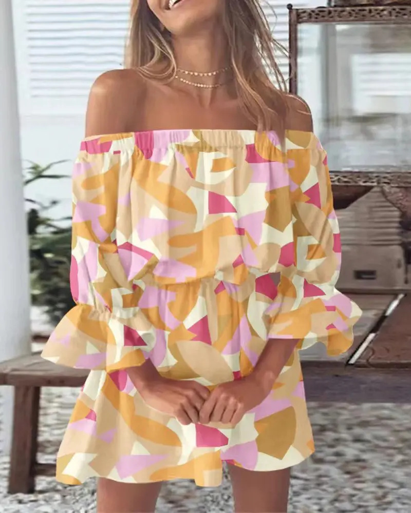 Vestido Mini Floral e com Esta - French Vintage Floral Midi Dress avaliação e preço