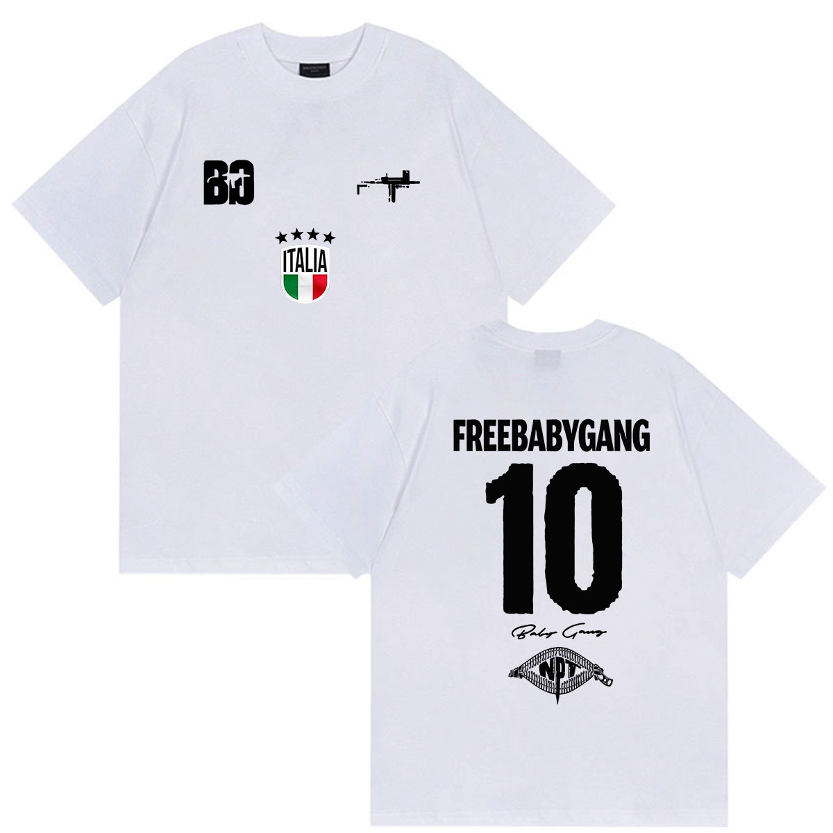 Camiseta Gráfica Rapper Baby G - Y2K Graphic Baby Tee Crop avaliação e preço
