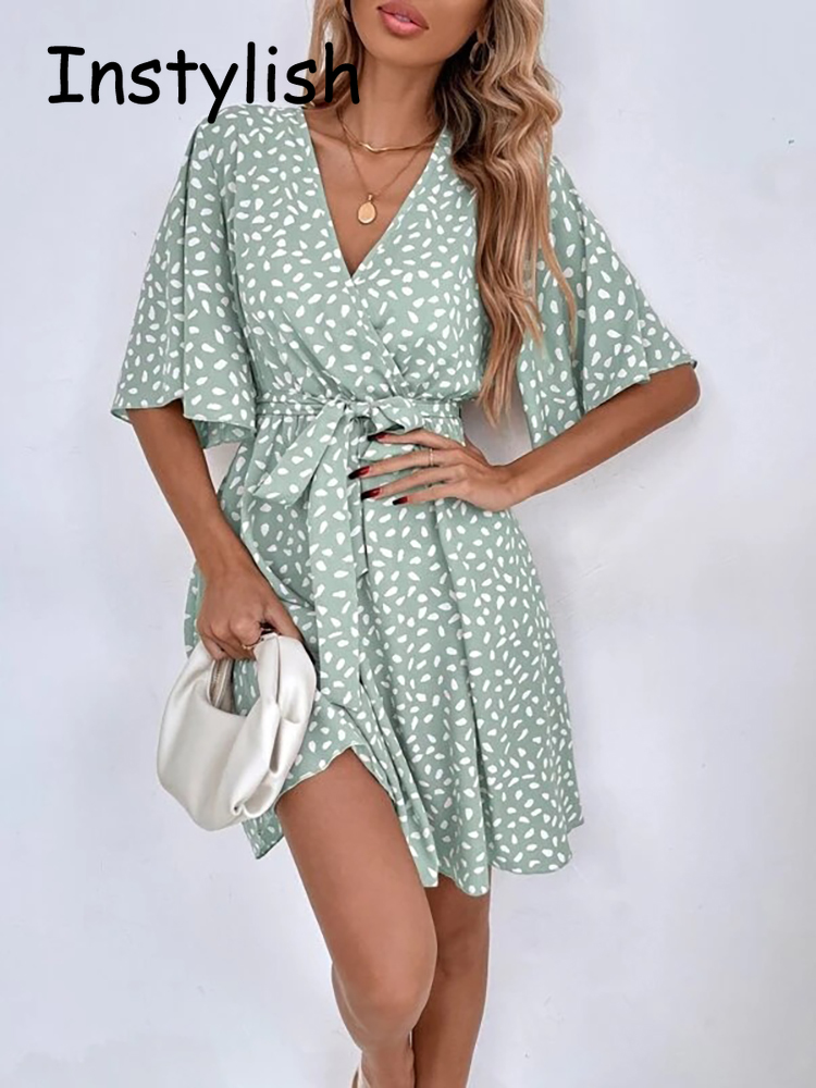 Mini vestido estampado com cin - French Vintage Floral Midi Dress avaliação e preço