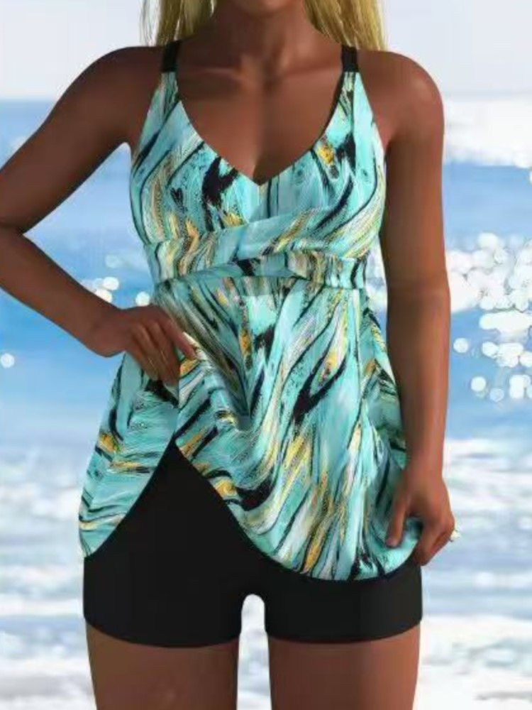 Novo Conjunto de Tankini de Ci - Swimwear avaliação e preço