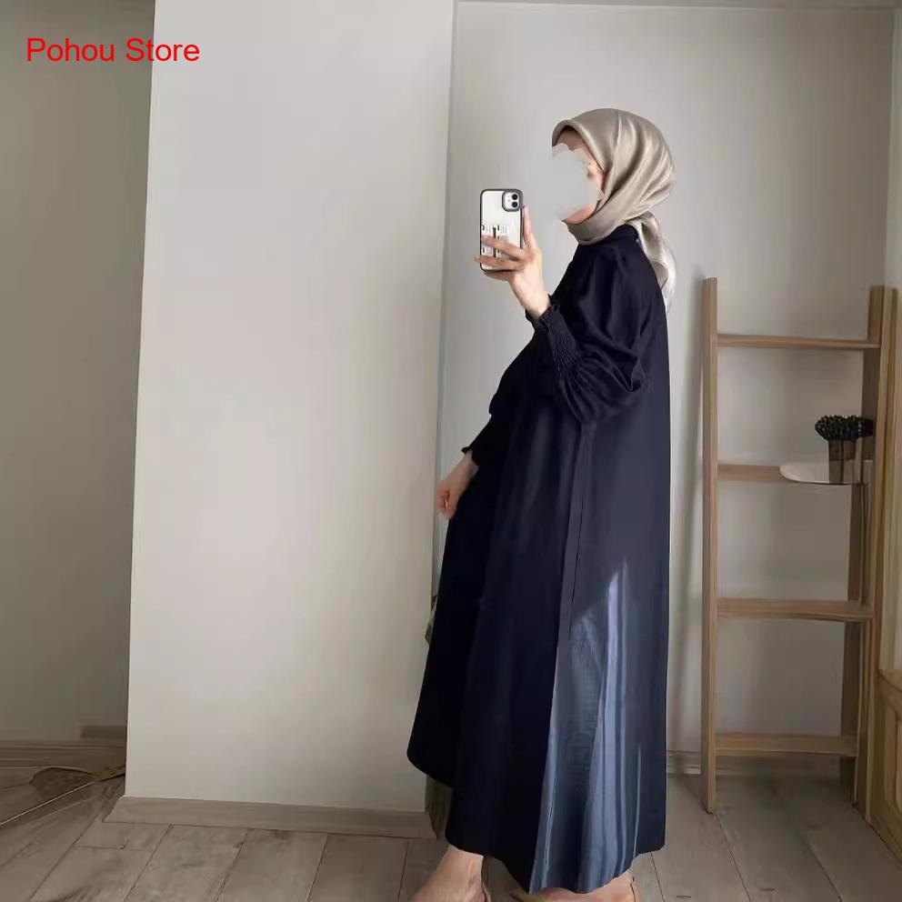 Vestido Camisa Estilo Coreano  - Korean Style A Line Shirt Dress avaliação e preço