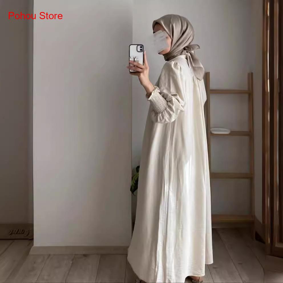 Vestido Camisa Estilo Coreano  - Korean Style A Line Shirt Dress avaliação e preço