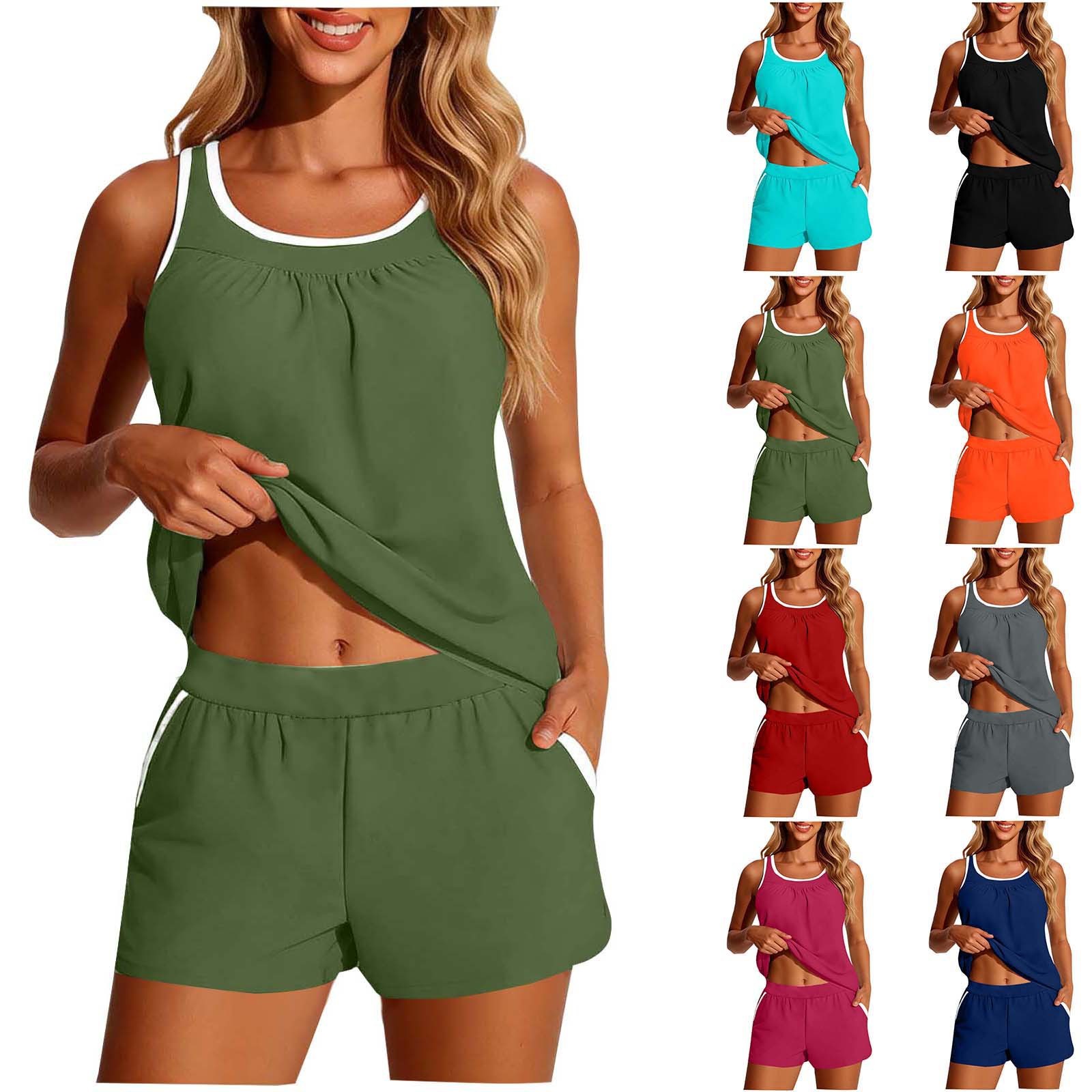 Conjunto de Moda Praia Feminin - Tops avaliação e preço