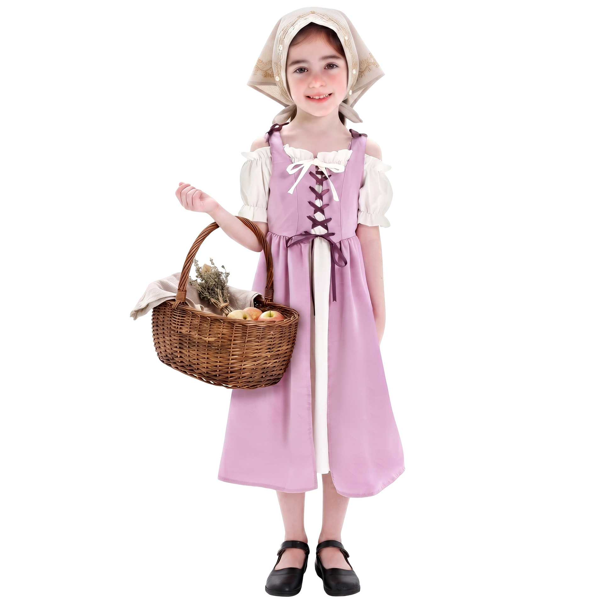 Fantasia medieval para criança - Dresses avaliação e preço