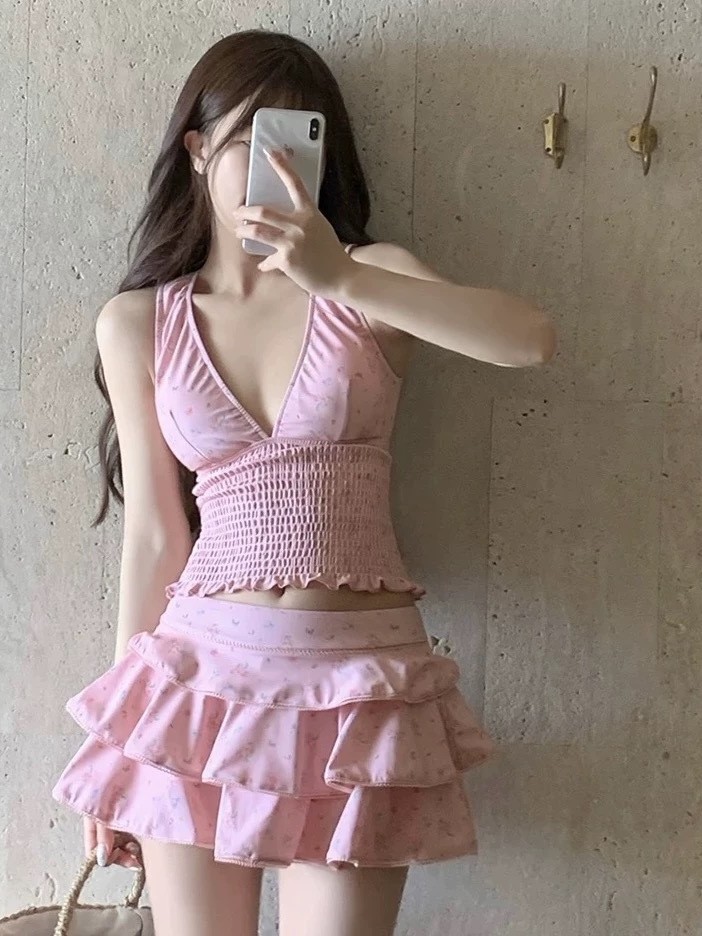 Roupa de Verão Feminina, Maiô  - Skirts avaliação e preço