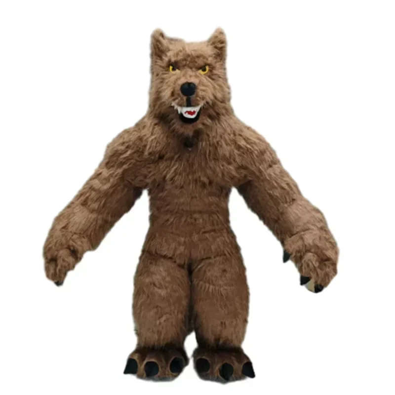 Fantasia de Mascote Lobo Cinza - Dresses avaliação e preço