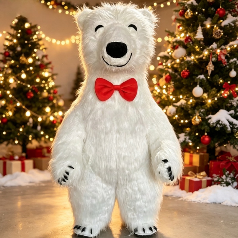Fantasia de Mascote de Urso Po - Dresses avaliação e preço