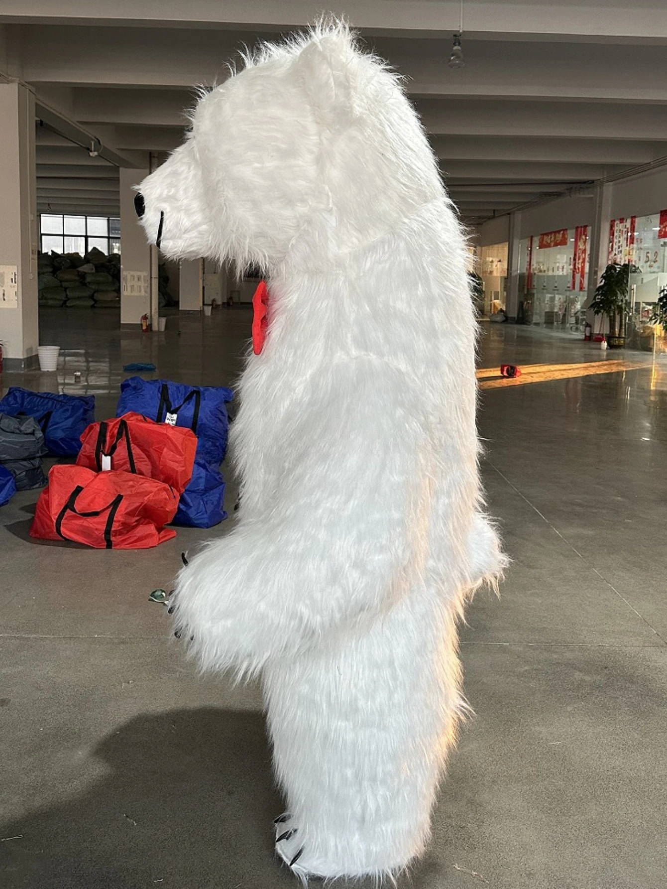 Fantasia de Mascote de Urso Po - Dresses avaliação e preço