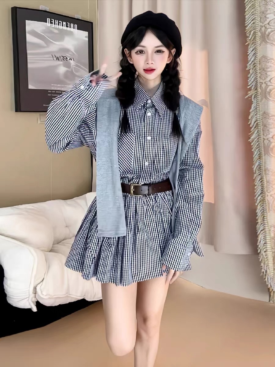 Vestido Camisa Estilo Coreano  - Korean Style A Line Shirt Dress avaliação e preço