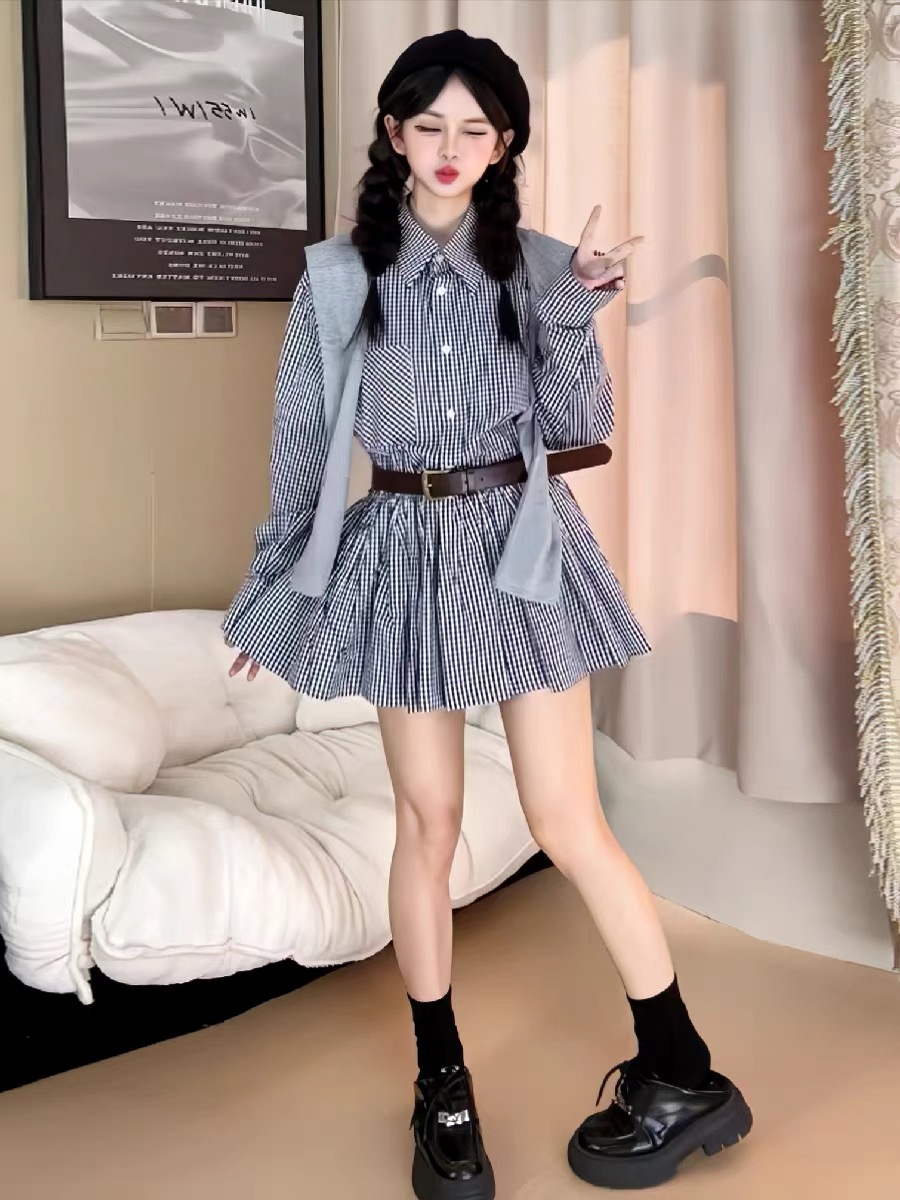 Vestido Camisa Estilo Coreano  - Korean Style A Line Shirt Dress avaliação e preço