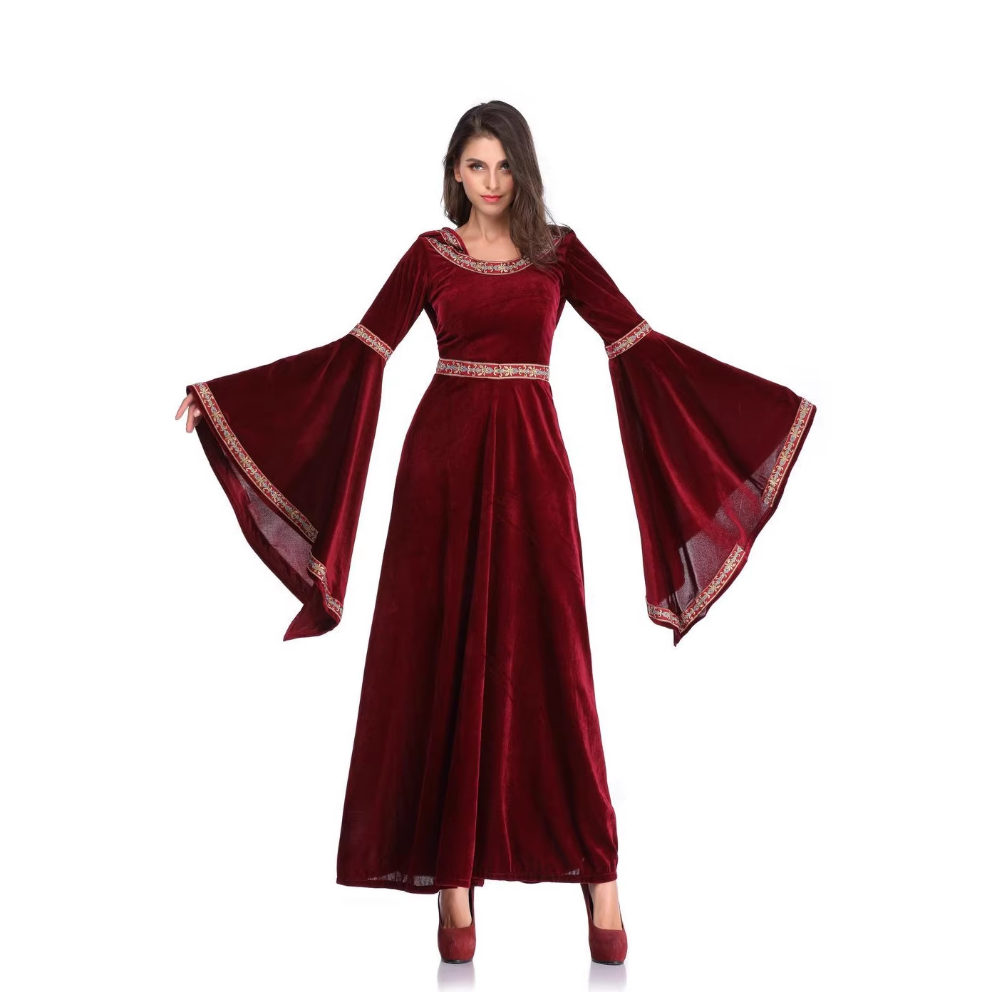 Vestido medieval renascentista - Dresses avaliação e preço