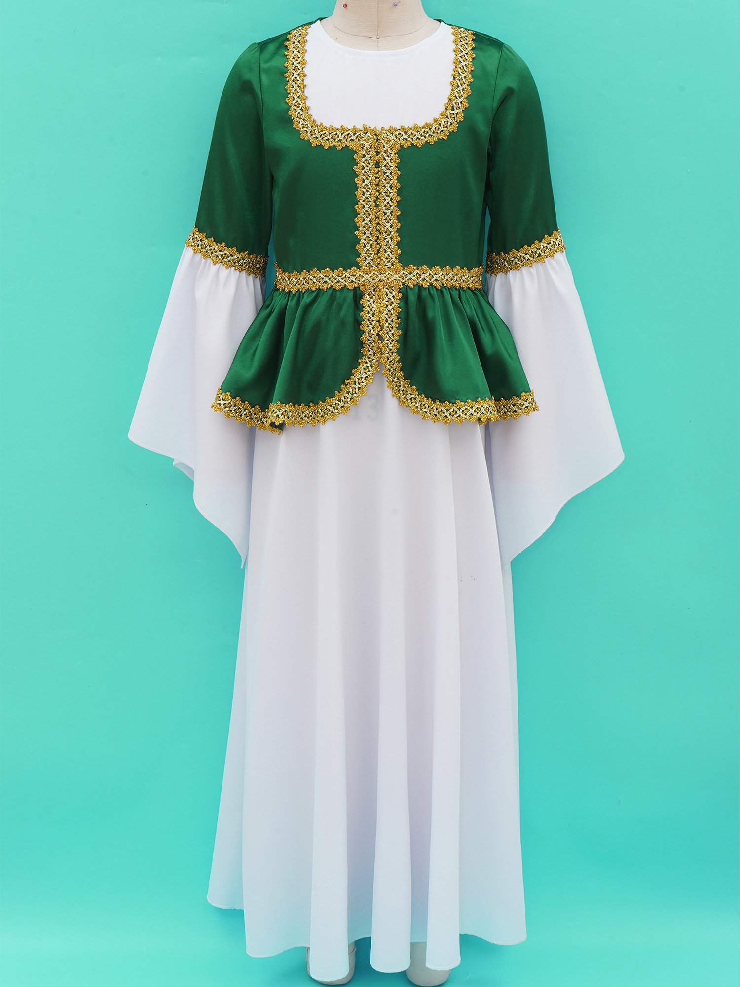 Vestido de festa medieval com  - Dresses avaliação e preço