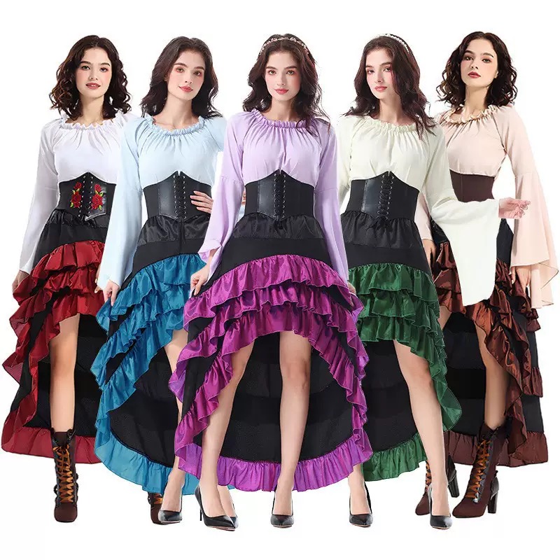 Vestido longo com bainha em fo - Skirts avaliação e preço